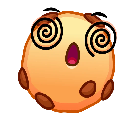 😵‍💫 Стикер «Cookie Emotions» для Telegram