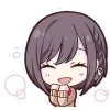 🩻 Эмодзи «Ena Shinonome» для Telegram