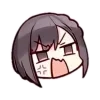 😱 Эмодзи «Ena Shinonome» для Telegram
