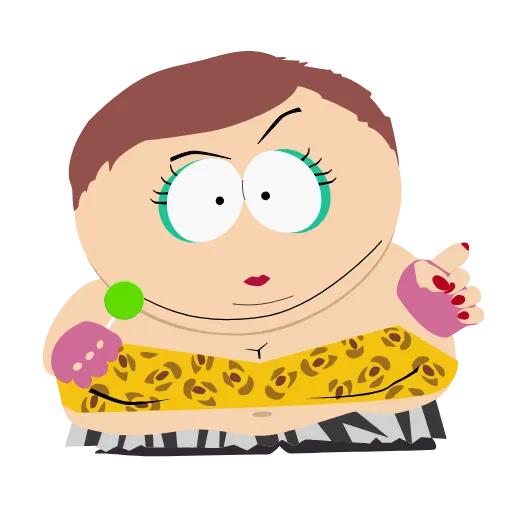💁‍♀️ Стикер «Eric Cartman Animated» для Telegram