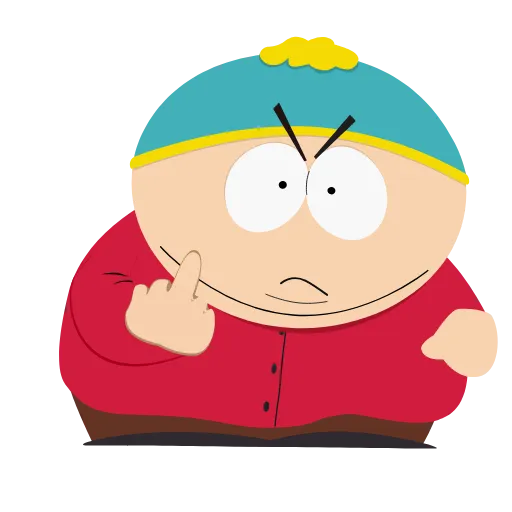 🖕 Стикер «Eric Cartman Animated» для Telegram