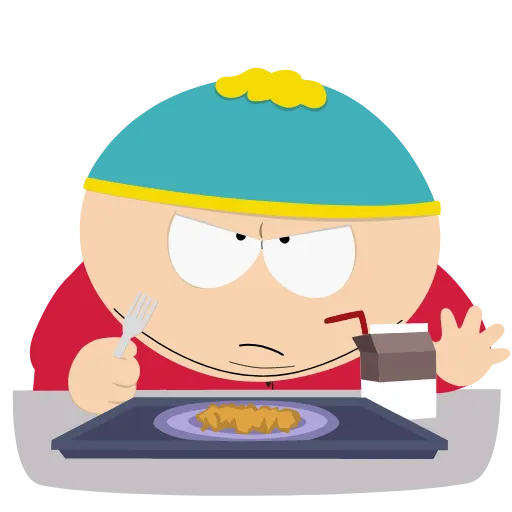 😠 Стикер «Eric Cartman Animated» для Telegram