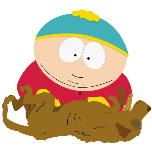 🐶 Стикер «Eric Cartman Animated» для Telegram