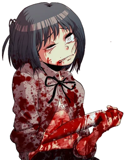 ☠ Стикер «Ero guro (Gore)» для Telegram