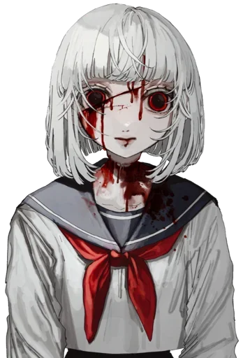 ☠ Стикер «Ero guro (Gore)» для Telegram
