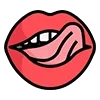🖤 Эмодзи «sexy» для Telegram