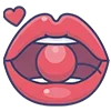 😈 Эмодзи «sexy» для Telegram