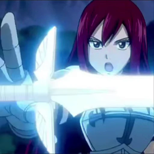 🫡 Стикер «Erza Scarlet» для Telegram