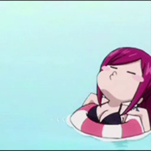 🤽‍♂️ Стикер «Erza Scarlet» для Telegram