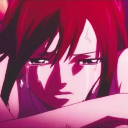 😭 Стикер «Erza Scarlet» для Telegram