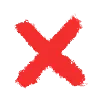 ❌ Эмодзи «Какие» для Telegram