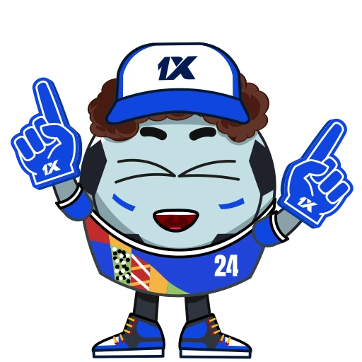 ☝️ Стикер «1x Euro Championship» для Telegram