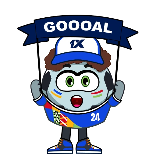 ⚽️ Стикер «1x Euro Championship» для Telegram