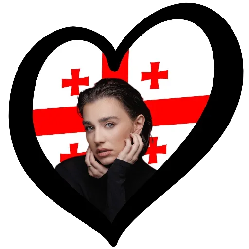 🇬🇪 Стикер «Eurovision 2025» для Telegram