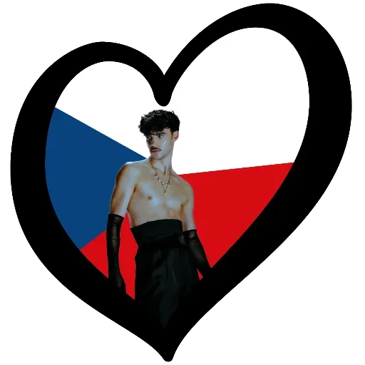 🇨🇿 Стикер «Eurovision 2025» для Telegram
