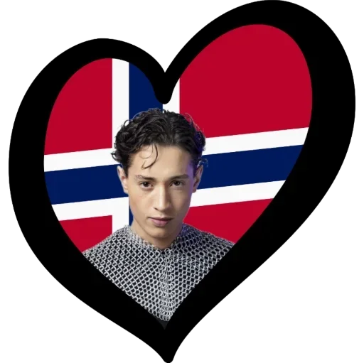 🇳🇴 Стикер «Eurovision 2025» для Telegram