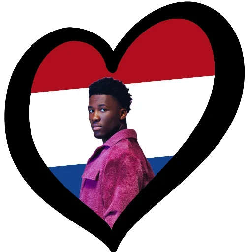 🇳🇱 Стикер «Eurovision 2025» для Telegram