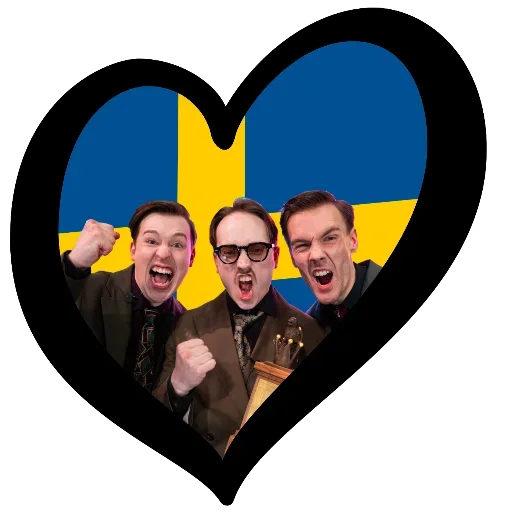 🇸🇪 Стикер «Eurovision 2025» для Telegram