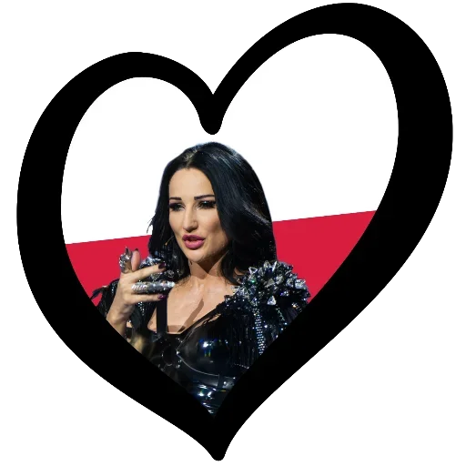 🇵🇱 Стикер «Eurovision 2025» для Telegram