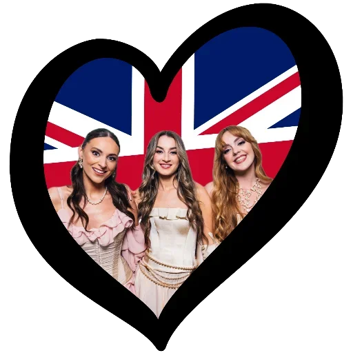 🇬🇧 Стикер «Eurovision 2025» для Telegram