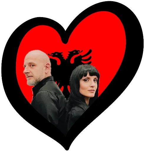 🇦🇱 Стикер «Eurovision 2025» для Telegram