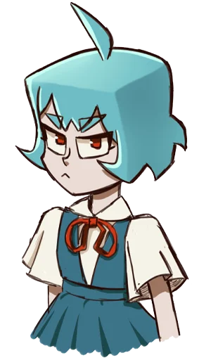 😠 Стикер «Evangelion» для Telegram