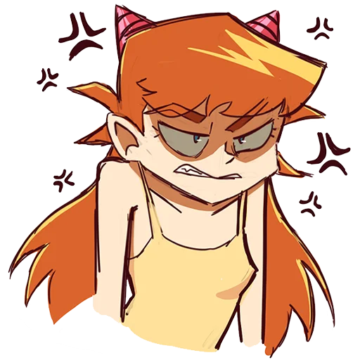 😡 Стикер «Evangelion» для Telegram