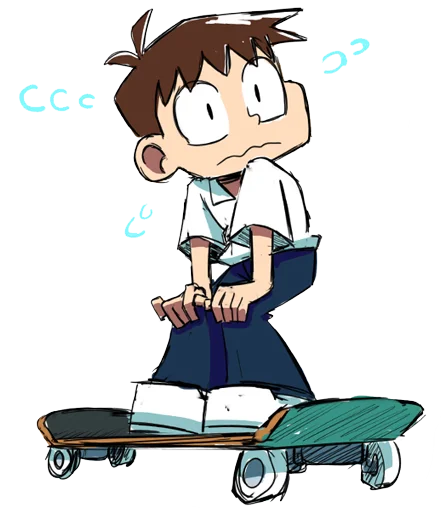 😖 Стикер «Evangelion» для Telegram