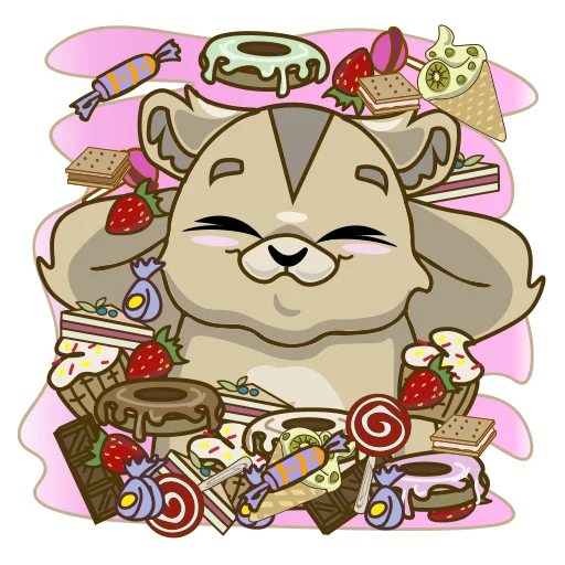 🤤 Стикер «Silvester» для Telegram