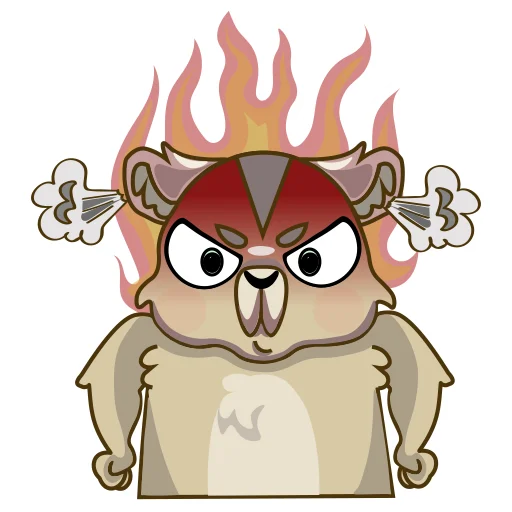 😡 Стикер «Silvester» для Telegram