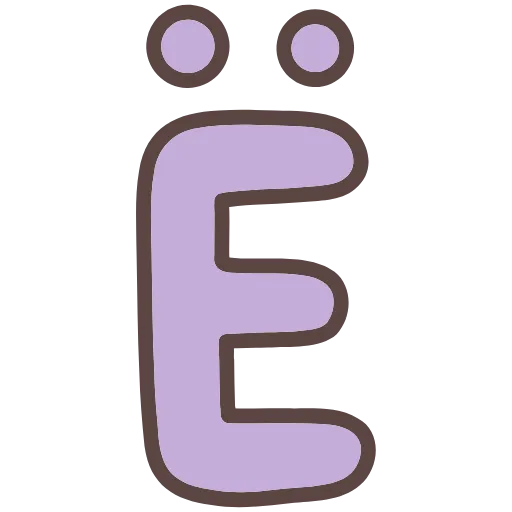 🪧 Эмодзи «Буквы разноцветные векторные и эмодзи» для Telegram