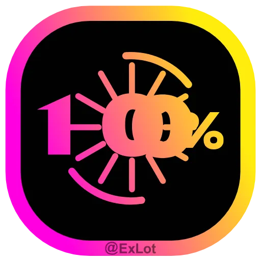💯 Эмодзи «Exlot» для Telegram