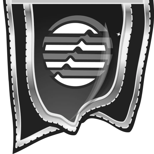 ⭐️ Эмодзи «Crypto Flags - чёрные флажки с логотипами криптовалют» для Telegram