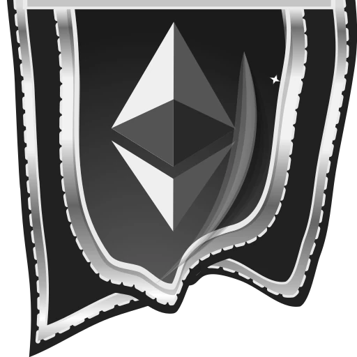 🏳 Эмодзи «Crypto Flags - чёрные флажки с логотипами криптовалют» для Telegram
