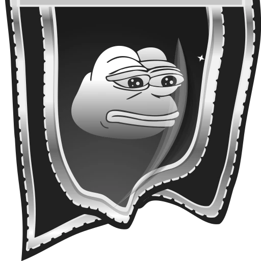 ⭐️ Эмодзи «Crypto Flags - чёрные флажки с логотипами криптовалют» для Telegram