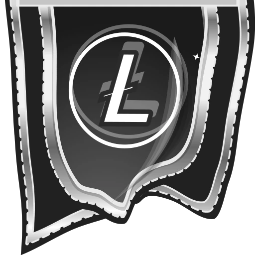⭐️ Эмодзи «Crypto Flags - чёрные флажки с логотипами криптовалют» для Telegram