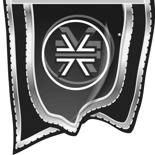 ⭐️ Эмодзи «Crypto Flags - чёрные флажки с логотипами криптовалют» для Telegram