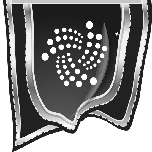 ⭐️ Эмодзи «Crypto Flags - чёрные флажки с логотипами криптовалют» для Telegram