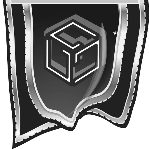 ⭐️ Эмодзи «Crypto Flags - чёрные флажки с логотипами криптовалют» для Telegram