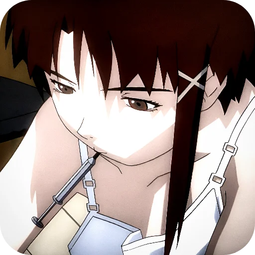 😤 Стикер «Lain Iwakura» для Telegram