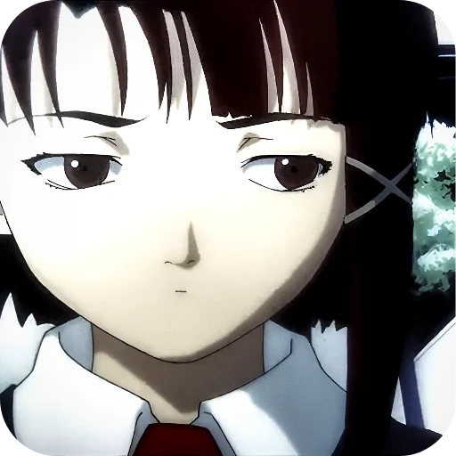 😞 Стикер «Lain Iwakura» для Telegram