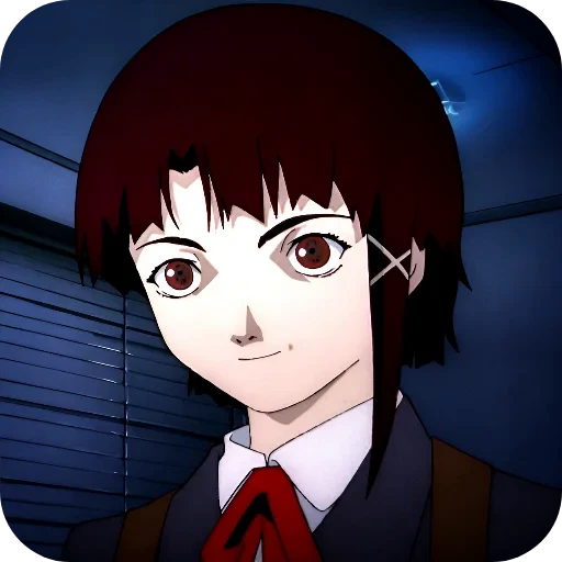 🥰 Стикер «Lain Iwakura» для Telegram
