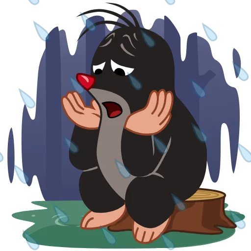 😔 Стикер «Больше стиков» для Telegram