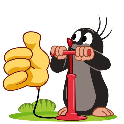 👍 Стикер «Больше стиков» для Telegram