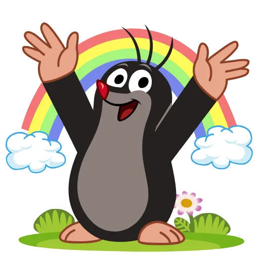 🌈 Стикер «Больше стиков» для Telegram