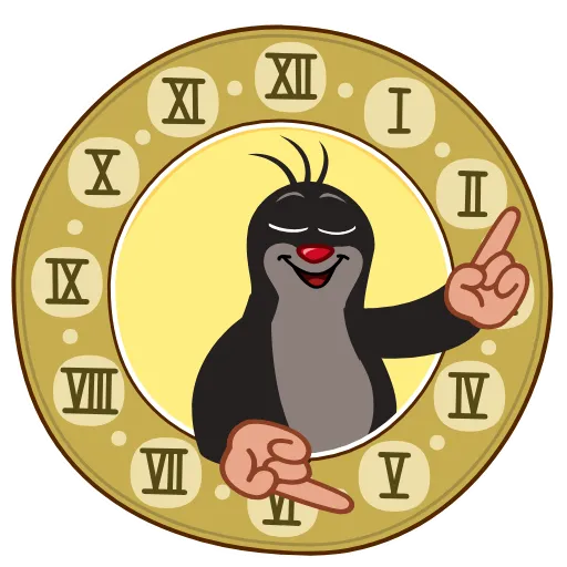 🕰 Стикер «Больше стиков» для Telegram