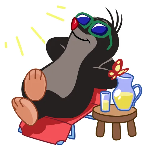 ☀️ Стикер «Больше стиков» для Telegram