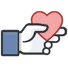 ❤️ Эмодзи «Facebook Likes» для Telegram