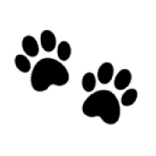 🐾 Эмодзи «black&amp;white» для Telegram