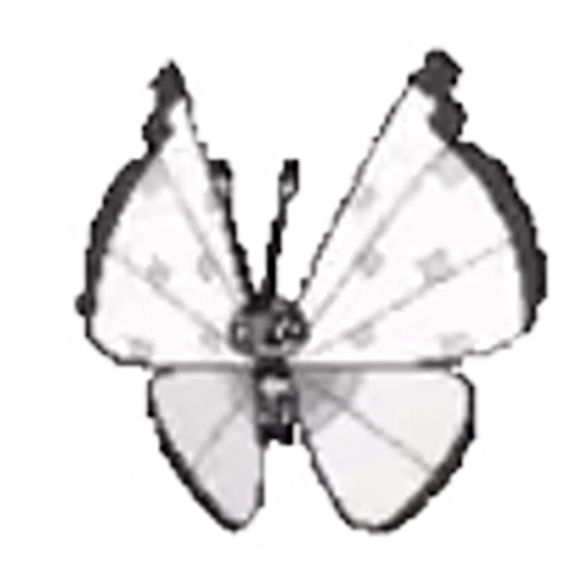 🦋 Эмодзи «black&amp;white» для Telegram